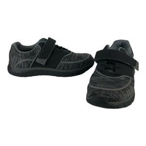 Anodyne No. 45 Womens Athletic Diabetic Shoes Sport Jogger Gray Black Sz 9.5